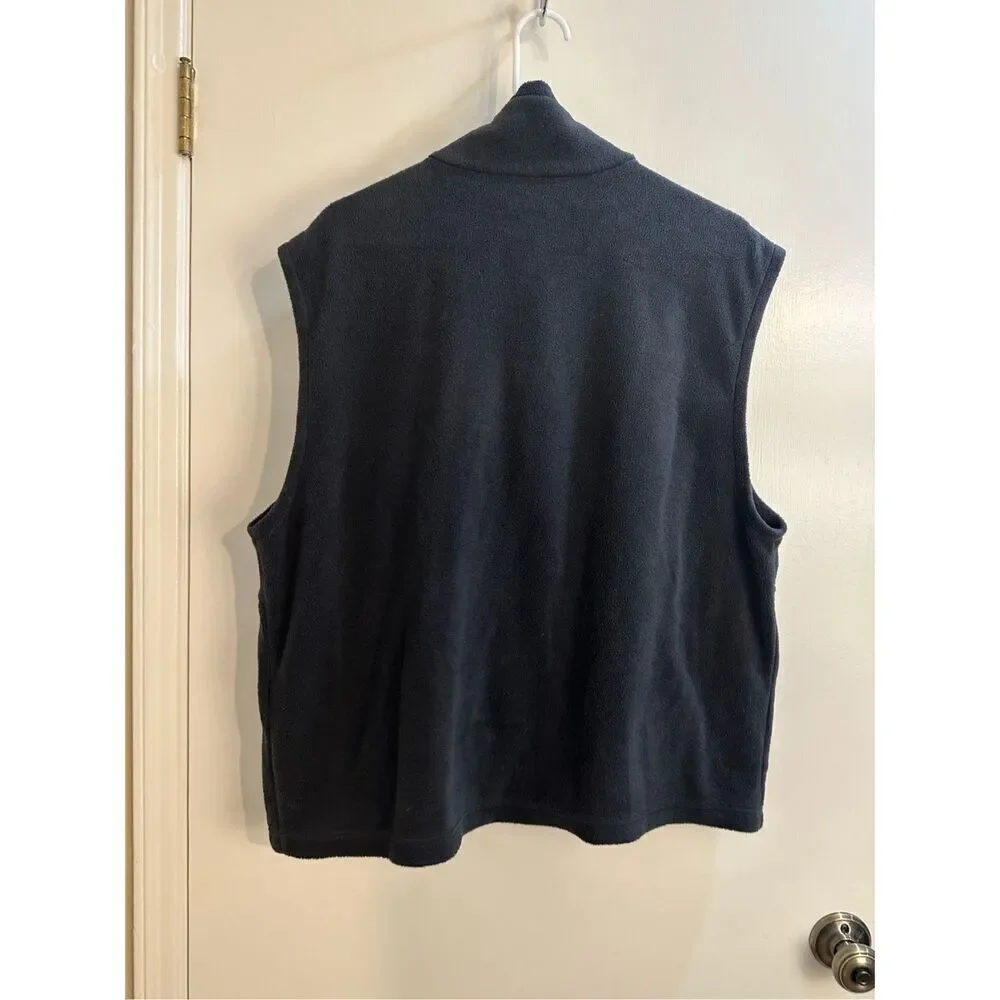Columbia size L men’s Cathedral Peak vest - charcoal gray